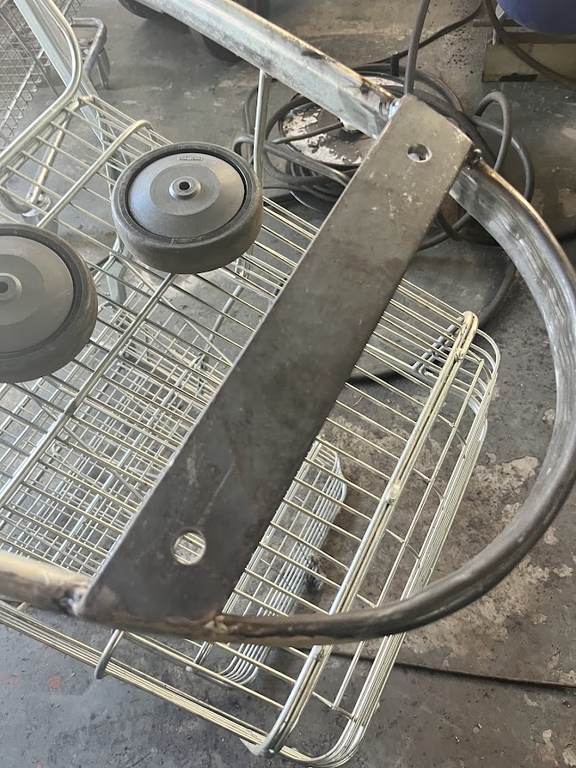 drill holes in base plate
