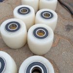 pallet jack bogie wheel replacment