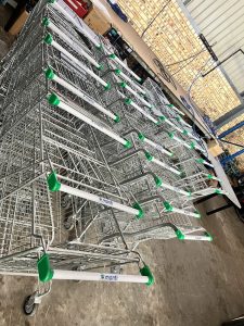 retail trolley we restored