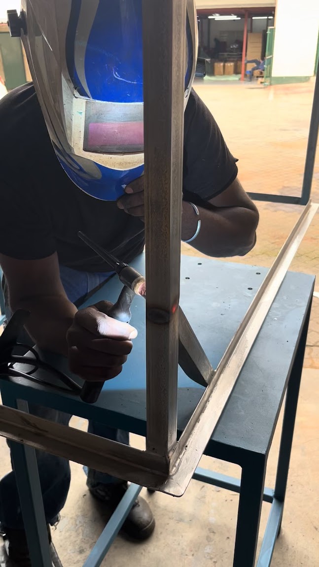 welding biltong trolley